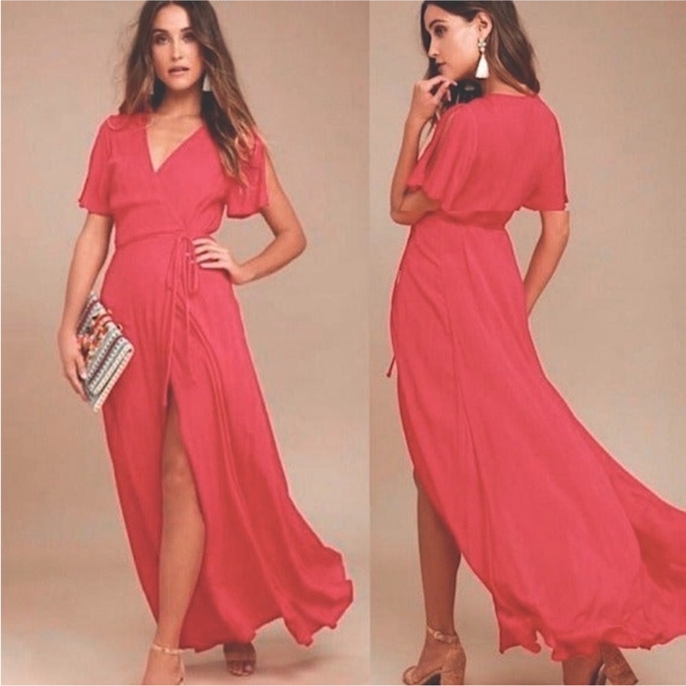 Young Fabulous & Broke Asymmetrical Pink Dress